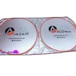 آفتابگیر شیشه جلو خودرو مدل عینکی به همراه کاور نگهدارنده - Image 7
