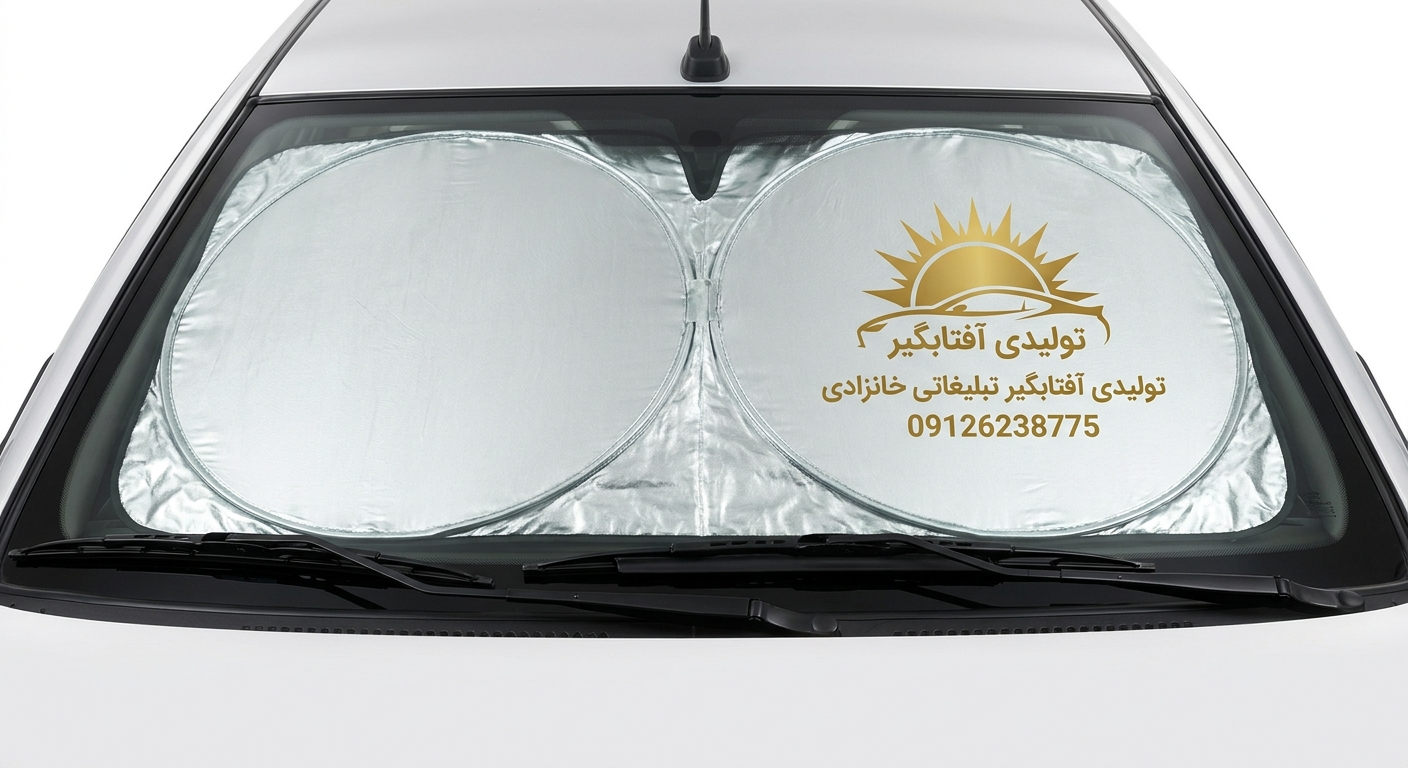 قیمت و خرید انواع آفتابگیر ماشین (شیشه جلو، بغل و تبلیغاتی)
